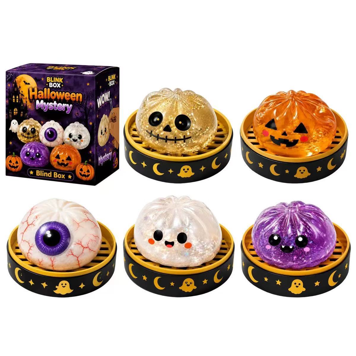 🎃👻 Last Day 55% OFF – Adorable Halloween Ghost Squishies You Can't Put Down! 🖐️